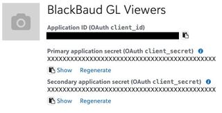 App ID and Application Secrets