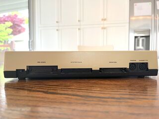 Tandy 200 Rear Ports.