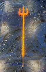 King Triton's Trident Glowing