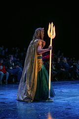 King Triton's Trident Glowing
